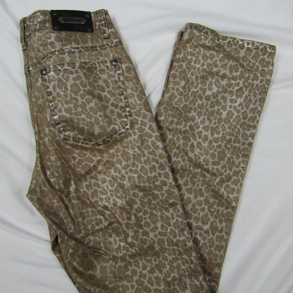 Woman's | Tru Luxe Jeans | Leopard Print | Straight Leg | Size 26